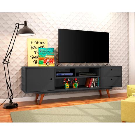 Rack Retrô Rostock Preto 160 cm - Mobly é boa?