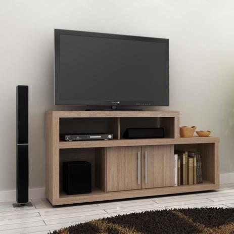 Rack Tecno Mobili R1450 Amêndoa Menor preço em Rack Tecno Mobili R1450 Amêndoa