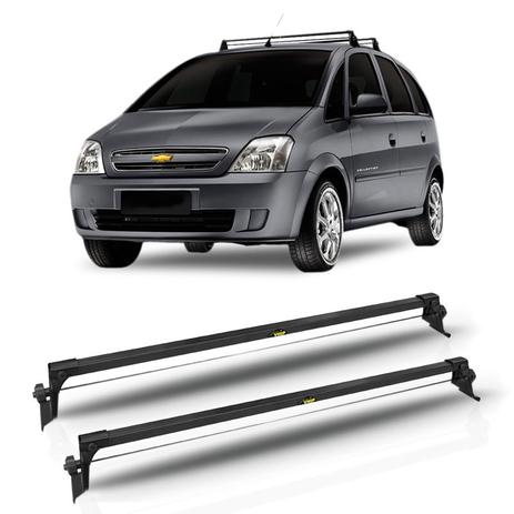 Rack Teto Meriva 2003 A 2012 Preto Vhip Menor preço em Rack Teto Meriva 2003 A 2012 Preto Vhip