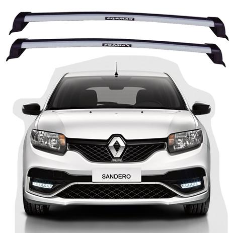 Rack Teto Sandero 2015 16 17 18 19 Bagageiro Eqmax Prata Menor preço em Rack Teto Sandero 2015 16 17 18 19 Bagageiro Eqmax Prata