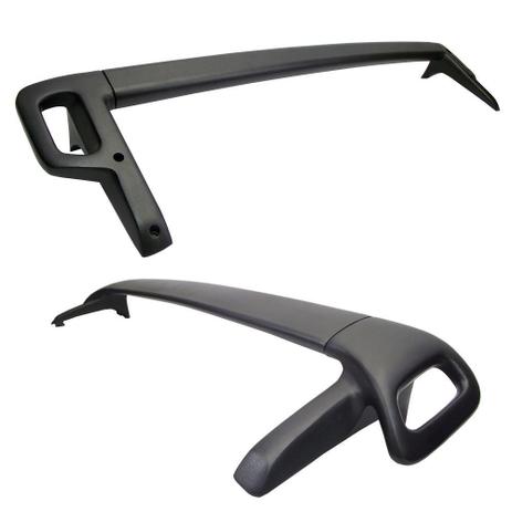 Rack Teto Traseiro em Aluminio Preto Fosco L200 Triton - Projecar Menor preço em Rack Teto Traseiro em Aluminio Preto Fosco L200 Triton - Projecar