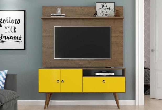 Rack Topazio Patrimar - Demolição Amarelo Menor preço em Rack Topazio Patrimar - Demolição Amarelo
