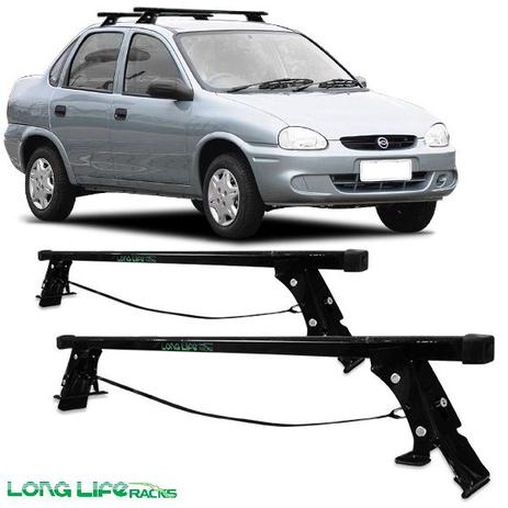 Rack Travessa Gm Corsa Hatch Sedan até 2003 Classic 4 Portas CS-4 60 Kg - Long life é ruim? Rack Travessa Gm Corsa Hatch Sedan até 2003 Classic 4 Portas CS-4 60 Kg - Long life é boa?