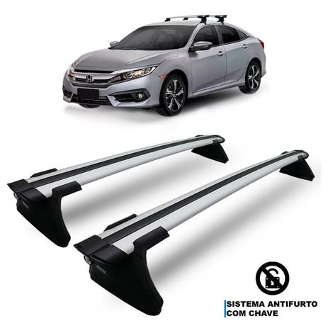 Rack travessa reese honda civic 2017 4 portas prata premium antifurto é boa?