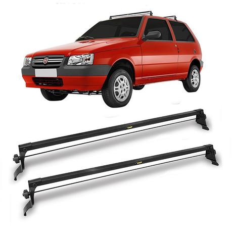Rack Travessa Teto Fixo Fiat Uno 4 portas 1993 a 2013 - Vhip Menor preço em Rack Travessa Teto Fixo Fiat Uno 4 portas 1993 a 2013 - Vhip