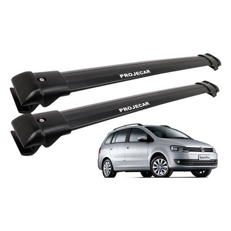 Rack Travessa Transversal Larga Spacefox Preto - Projecar Menor preço em Rack Travessa Transversal Larga Spacefox Preto - Projecar
