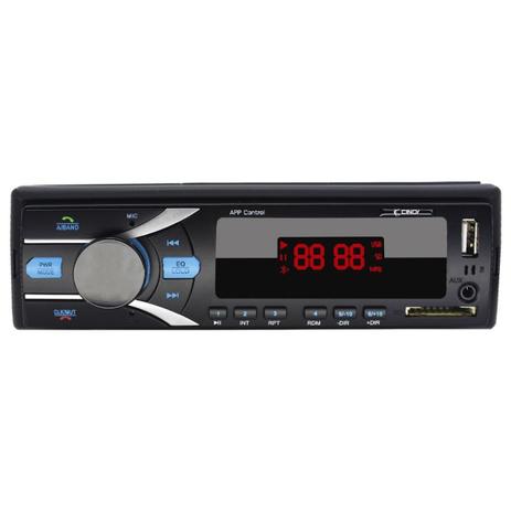 Rádio Automotivo Cinoy Com Bluetooth Fm Mp3 Usb Sd Aux Menor preço em Rádio Automotivo Cinoy Com Bluetooth Fm Mp3 Usb Sd Aux
