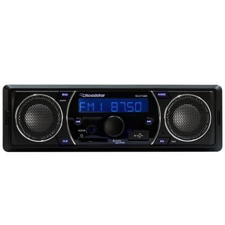 Rádio Automotivo Player Roadstar RS- 2710BR Mp3 Usb Sd com Alto Falante Frontal Menor preço em Rádio Automotivo Player Roadstar RS- 2710BR Mp3 Usb Sd com Alto Falante Frontal
