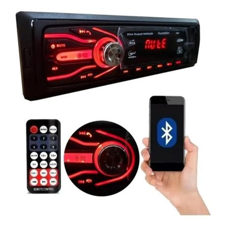 Rádio Bluetooth Aparelho De Som Carro Automotivo Pendrive Sd Rádio - First Option Menor preço em Rádio Bluetooth Aparelho De Som Carro Automotivo Pendrive Sd Rádio - First Option