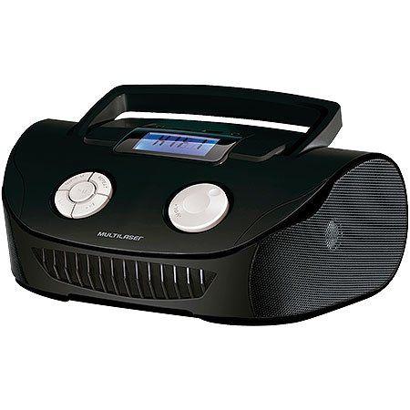 Radio Boombox 15W RMS FM/USB/SD Entrada P2 Preta Multilaser SP182 é boa?