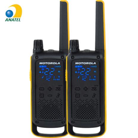 Rádio Comunicador Talkabout 35km T470BR Amarelo/Preto MOTOROLA Menor preço em Rádio Comunicador Talkabout 35km T470BR Amarelo/Preto MOTOROLA
