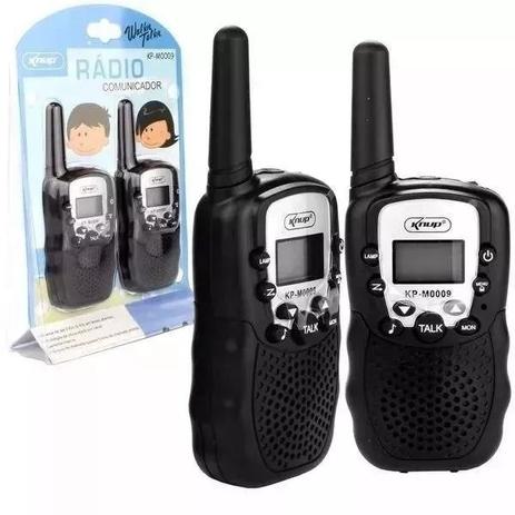 Rádio Comunicador Walkie Talkie Dual Knup Kp-m0009 Nitidez Menor preço em Rádio Comunicador Walkie Talkie Dual Knup Kp-m0009 Nitidez