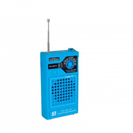 Rádio FM OC OM Azul Motobras RM-PSMP32 Menor preço em Rádio FM OC OM Azul Motobras RM-PSMP32