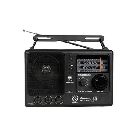 Rádio Motobrás 8 Faixas FM OC com USB RM-PUSM81AC