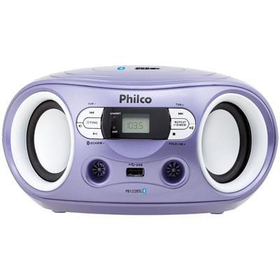 Rádio Philco 6W USB Bluetooth FM MP3 056603144 - BRITANIA PHILCO