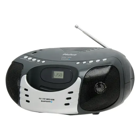 Rádio Philco Boombox PB119BT, 5W com MP3, Rádio FM, USB, Bluetooth, Auxiliar é boa?