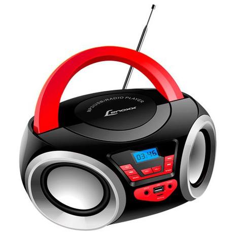RÁdio PortÁtil Boombox Lenoxx Bd110 Menor preço em RÁdio PortÁtil Boombox Lenoxx Bd110