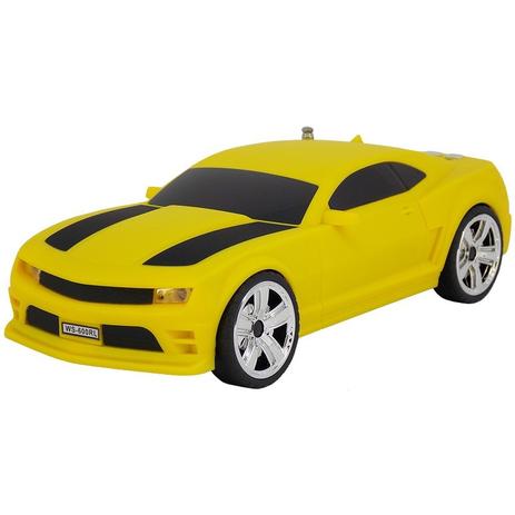 Rádio Portátil com Rádio FM / Entrada USB / Cartão de Memória / MP3 (Caixa de Som) - Camaro Amarelo - Atech eletrônica é boa?