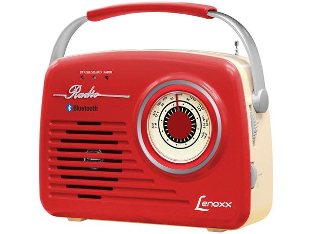Rádio Portátil Lenoxx AM/FM 5W - RB 80 Bluetooth
