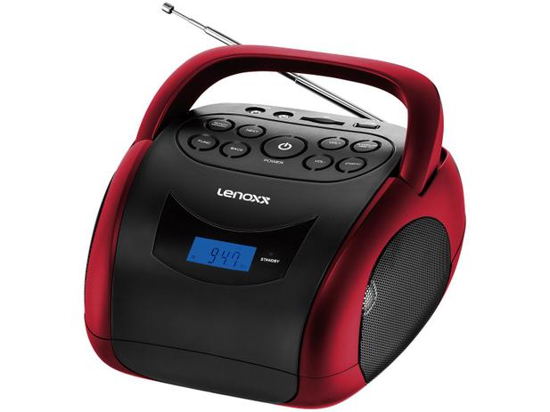 Rádio Portátil Lenoxx FM MP3 Display Digital - Bluetooth BD 150 Boombox Menor preço em Rádio Portátil Lenoxx FM MP3 Display Digital - Bluetooth BD 150 Boombox