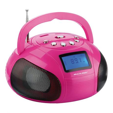 Radio Portatil Multilaser SP146 Boom BOX 10 WATTS USB / SD / FM Menor preço em Radio Portatil Multilaser SP146 Boom BOX 10 WATTS USB / SD / FM