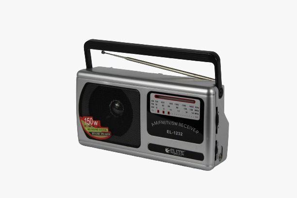 Rádio Portátil Recarregável AM/ FM/ SW/ TV - Entrada para fone de ouvido - Casa Polak Menor preço em Rádio Portátil Recarregável AM/ FM/ SW/ TV - Entrada para fone de ouvido - Casa Polak