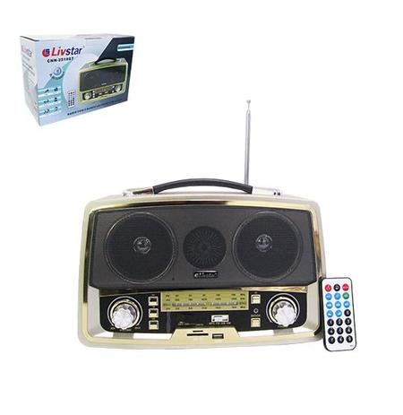 Radio recarregavel 3w bivolt com controle bluetooth /usb/fm/am/sd - Dynasty Menor preço em Radio recarregavel 3w bivolt com controle bluetooth /usb/fm/am/sd - Dynasty