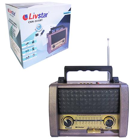Radio recarregavel 3w bivolt com lanterna bluetooth usb/tf/fm/am/sw - Dinasty Menor preço em Radio recarregavel 3w bivolt com lanterna bluetooth usb/tf/fm/am/sw - Dinasty