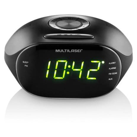 Rádio relógio 5W LED verde bivolt Multilaser SP202 é boa?