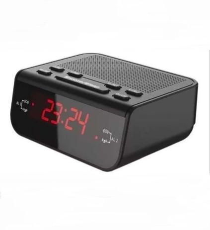 Rádio Relógio Despertador Digital De Mesa Lelong LE-671 Am Fm Preto Bivolt é boa?