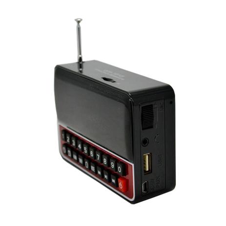 Rádio Relógio FM c/ Entr USB/Alarme/Mp3 e Auxiliar Preto WS1513 - Zgp Menor preço em Rádio Relógio FM c/ Entr USB/Alarme/Mp3 e Auxiliar Preto WS1513 - Zgp
