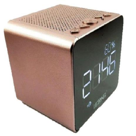 Rádio Relógio FM Despertador Digital LE-673 - LELONG Menor preço em Rádio Relógio FM Despertador Digital LE-673 - LELONG