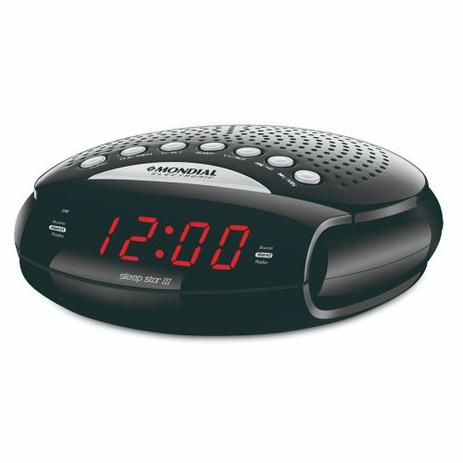 Radio Relógio RR-03 Bivolt Sleep Star III - Bivolt - Mondial Menor preço em Radio Relógio RR-03 Bivolt Sleep Star III - Bivolt - Mondial