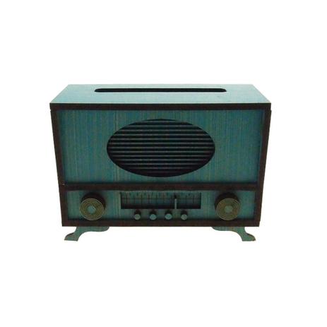 Radio Retro Decorativo Azul - Maisaz Menor preço em Radio Retro Decorativo Azul - Maisaz