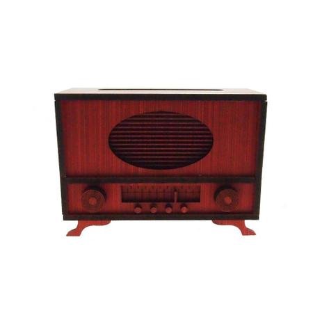 Radio Retro Decorativo Vermelho - Maisaz Menor preço em Radio Retro Decorativo Vermelho - Maisaz
