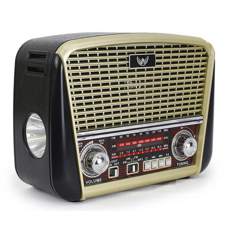 Radio Retro Vintage Am Fm Usb Antigo Bateria Recarregavel - Altomex Menor preço em Radio Retro Vintage Am Fm Usb Antigo Bateria Recarregavel - Altomex