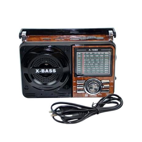 Rádio Vintage Retro Com Usb E Sd A-1088 - Altomex Menor preço em Rádio Vintage Retro Com Usb E Sd A-1088 - Altomex