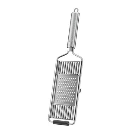 Ralador Inox 3 em 1 Manual com Cabo Fatiador Cortador Multiuso Queijo Legumes 1 Face - Euro Menor preço em Ralador Inox 3 em 1 Manual com Cabo Fatiador Cortador Multiuso Queijo Legumes 1 Face - Euro