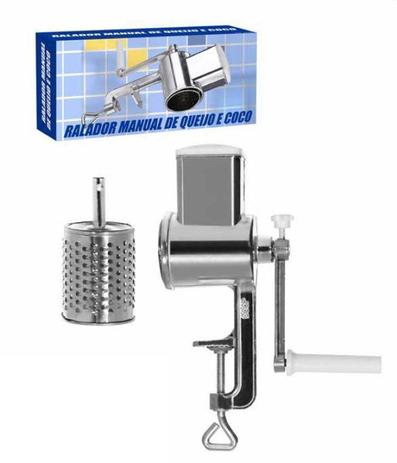 Ralador Manual De Queijo E Coco - 123util Menor preço em Ralador Manual De Queijo E Coco - 123util