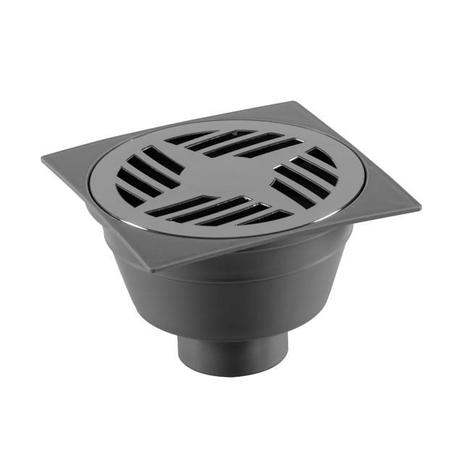 Ralo astra sifonado r4 quadrado abs/cromado Menor preço em Ralo astra sifonado r4 quadrado abs/cromado