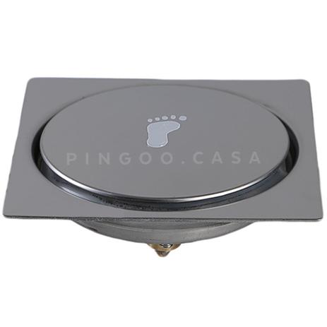 Ralo Click Up para Chão 10 cm em Inox - Pingoo.casa Menor preço em Ralo Click Up para Chão 10 cm em Inox - Pingoo.casa