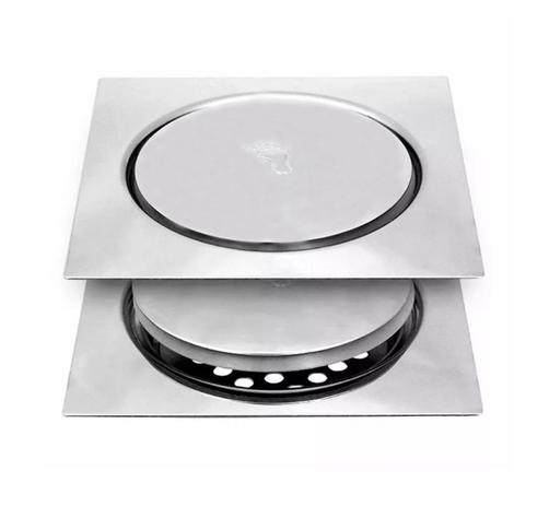 Ralo Inteligente Click Pop Up Clic 15x15 Inox Sistema Clic - Horizonte Menor preço em Ralo Inteligente Click Pop Up Clic 15x15 Inox Sistema Clic - Horizonte
