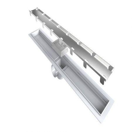 Ralo linear smart seco tampa oculta 70 cm - cod. 263 Menor preço em Ralo linear smart seco tampa oculta 70 cm - cod. 263