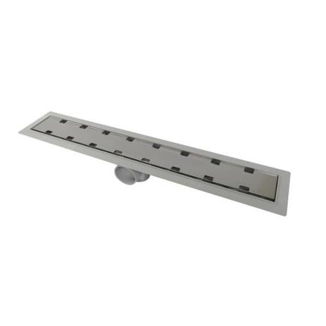 Ralo Linear Tampa Oculta Sifonado 60Cm Smart Line Ralo Linear Menor preço em Ralo Linear Tampa Oculta Sifonado 60Cm Smart Line Ralo Linear