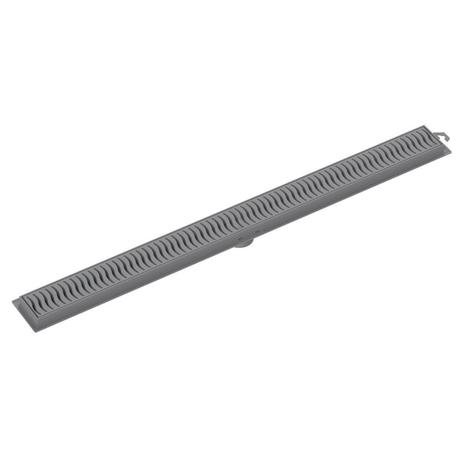 Ralo Linear Tigre 70 cm Cinza Menor preço em Ralo Linear Tigre 70 cm Cinza