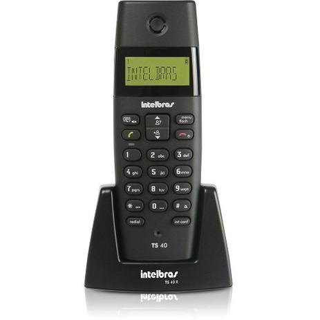 Ramal sem fio Dect TS40R telefone preto Intelbras é boa?