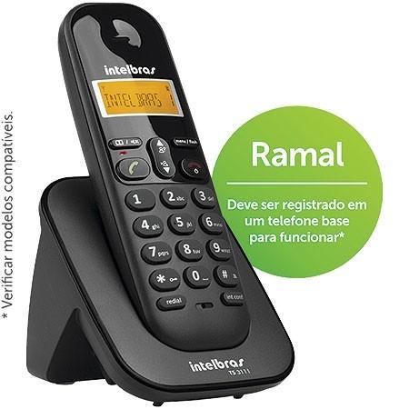 Ramal Sem Fio Intelbras Id Ts3111 Preto é boa?