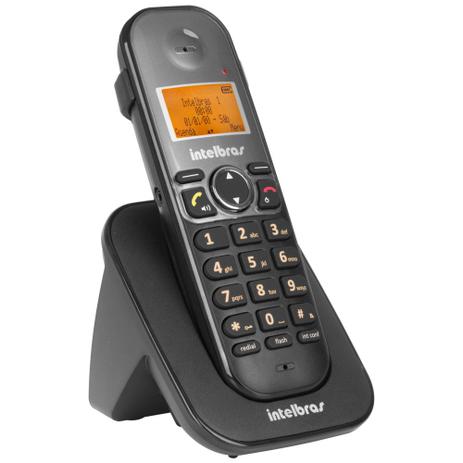 Ramal sem Fio TS5121 Preto 4125121 Intelbras Menor preço em Ramal sem Fio TS5121 Preto 4125121 Intelbras