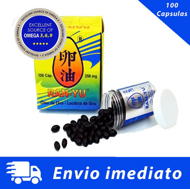 Ran-yu Cáp. 100 Unid Lecitina De Ovo Ômega 3 6 E 9 - Ran yu Menor preço em Ran-yu Cáp. 100 Unid Lecitina De Ovo Ômega 3 6 E 9 - Ran yu