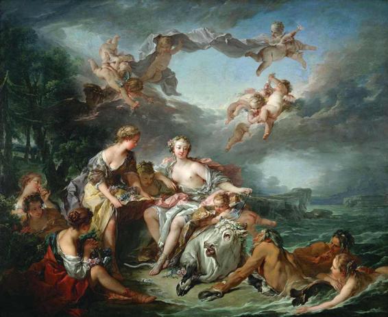 Rapto de Europa (1747) - François Boucher - Tela 50x61 Para Quadro - Santhatela é ruim? Rapto de Europa (1747) - François Boucher - Tela 50x61 Para Quadro - Santhatela é boa?